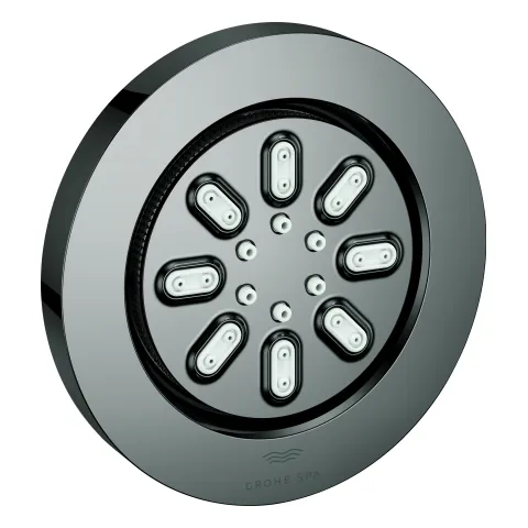 Seitenbrause Rainshower Aqua 26801, 2 Strahlarten, inklusive Einbaukörper und Abdichtung, runde Form, chrom Seitenbrause Rainshower Aqua 26801, 2 Strahlarten, inklusive Einbaukörper und Abdichtung, runde Form, chrom