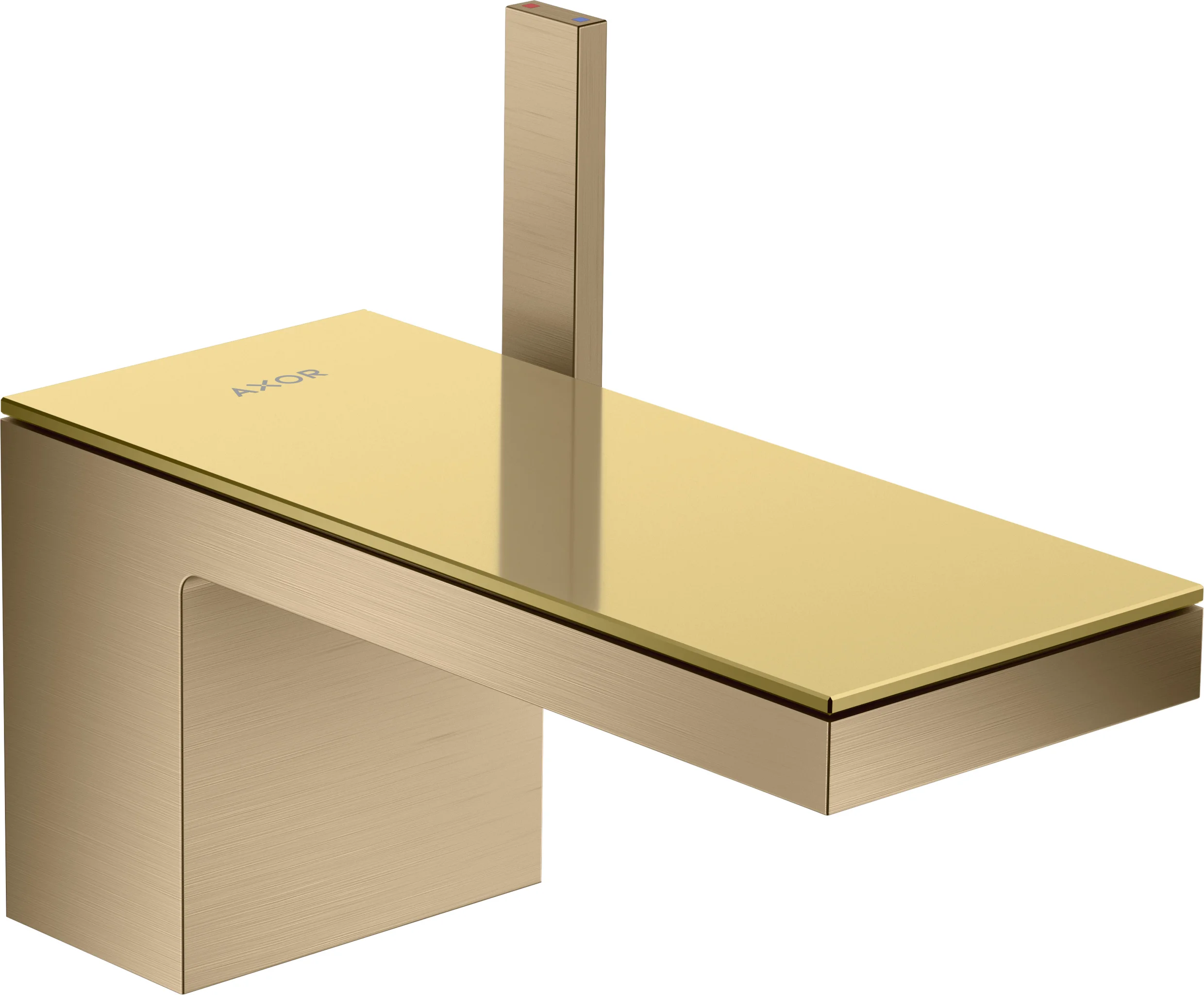 Hansgrohe AXOR MyEdition Platte 200 mm Metall Polished Gold Optic abnehmbar Hansgrohe AXOR MyEdition Platte 200 mm Metall Polished Gold Optic abnehmbar