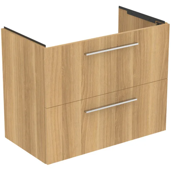 Ideal Standard i.life A Möbelwaschtischunterschrank Eiche Natur 800x440x630mm 2 Auszüge Softclose Ideal Standard i.life A Möbelwaschtischunterschrank Eiche Natur 800x440x630mm 2 Auszüge Softclose