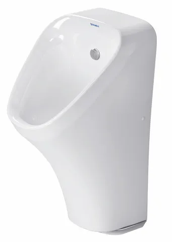 Urinal Durastyle, Zulauf von hinten rimless, für Batterie, ohne Fliege, weiß