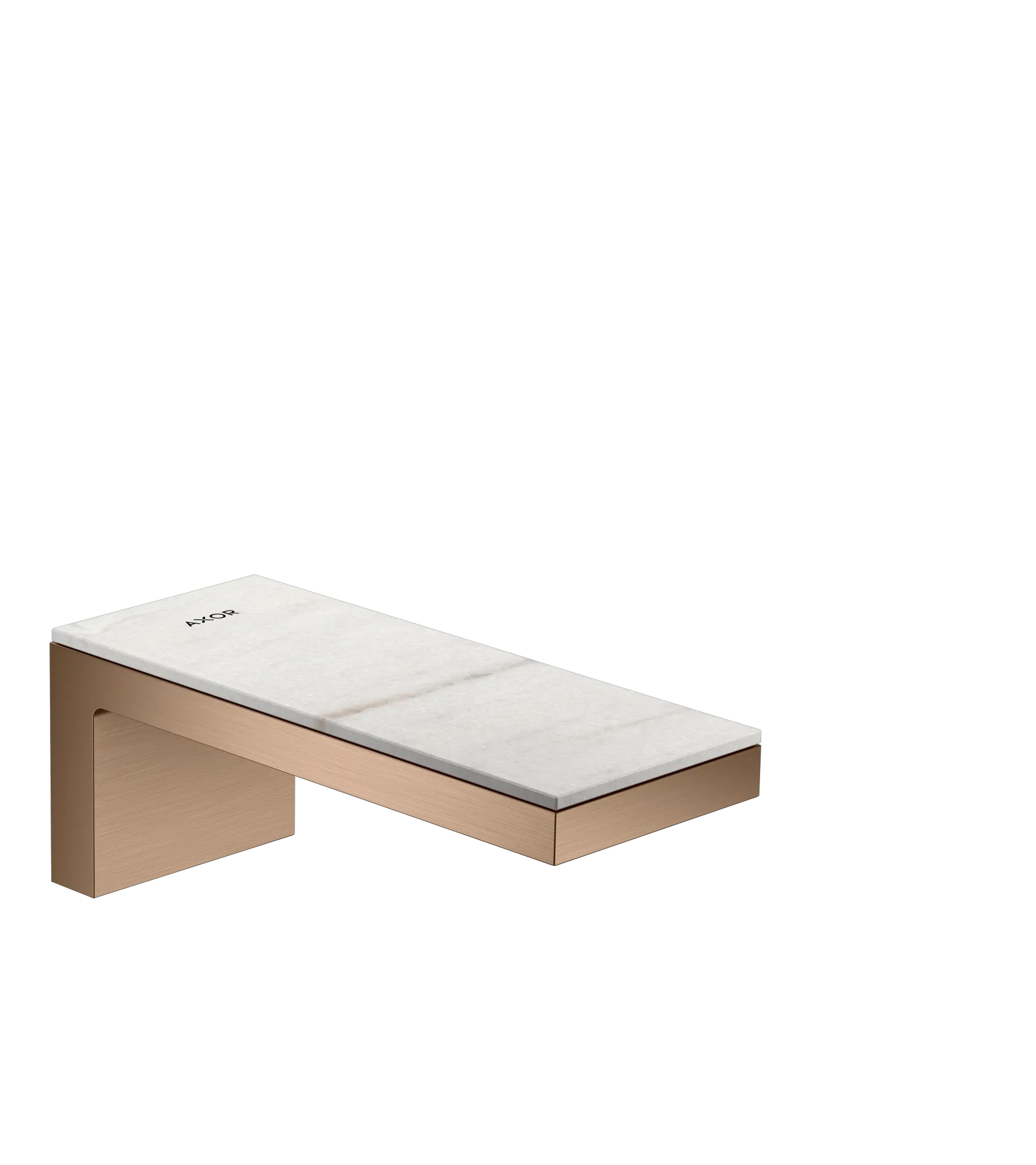 Hansgrohe AXOR MyEdition Mischer mit Platte 200 Marmor Lasa Covelano Vena Oro Hansgrohe AXOR MyEdition Mischer mit Platte 200 Marmor Lasa Covelano Vena Oro