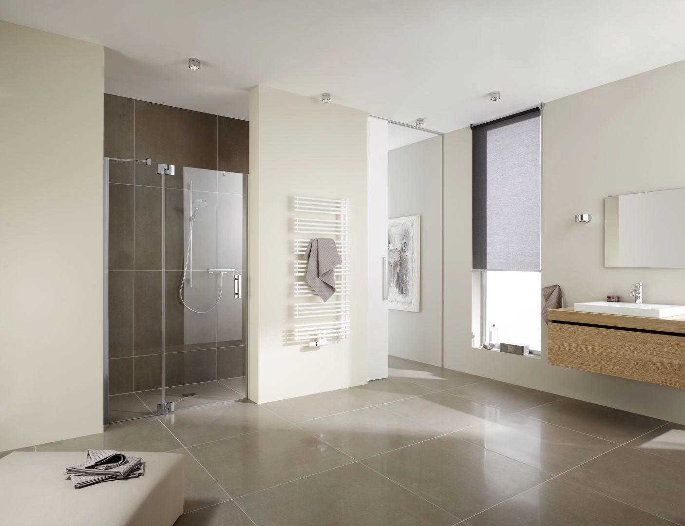 Kermi Design-Heizkörper „Diveo®“ 60 × 170 cm in Anthracite Grey Kermi Design-Heizkörper „Diveo®“ 60 × 170 cm in Anthracite Grey