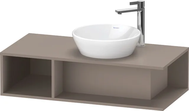 Duravit Waschtischunterschrank wandhängend „D-Neo“ 100 × 26 × 48 cm Basalt Matt