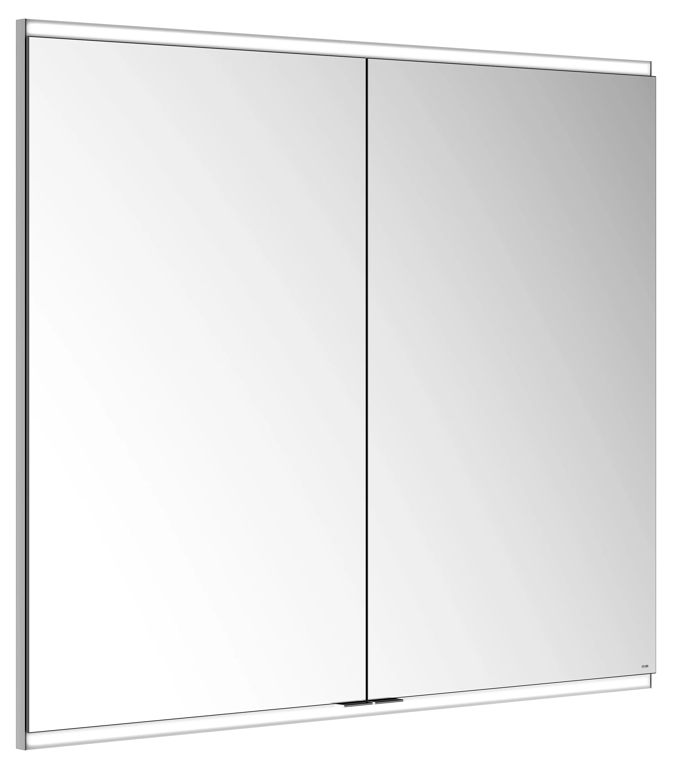 KEUCO Royal Modular 2.0 Spiegelschrank beleuchtet Wandeinbau silber-eloxiert