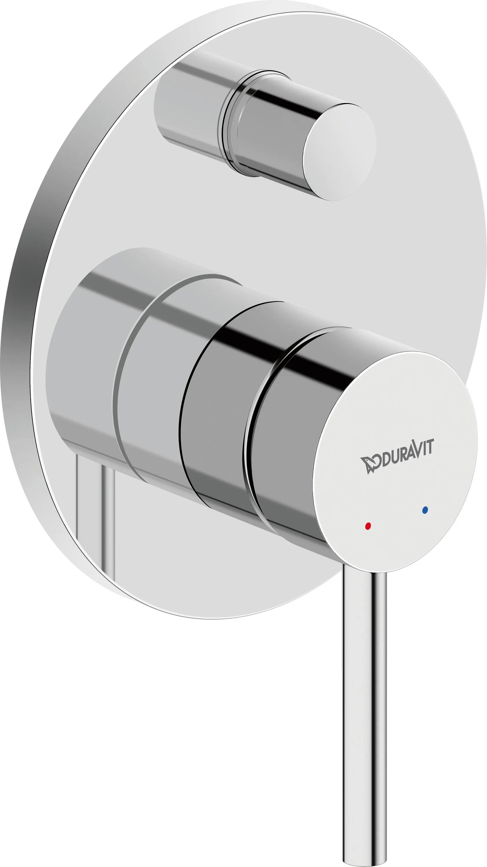 Duravit Einhand-Unterputz-Armatur „Circle“ in Chrom Duravit Einhand-Unterputz-Armatur „Circle“ in Chrom