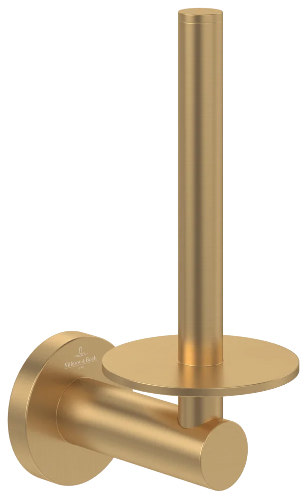 Villeroy & Boch Reserve-Toilettenpapierhalter Elements - Tender Brushed Gold 154x54x85 mm