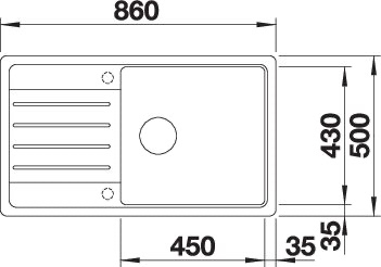 BLANCO LEGRA XL 6 S