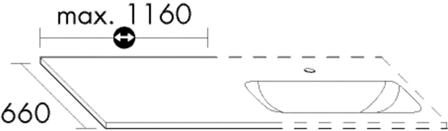 burgbad Sys30 Mineralguss-Waschtisch-Verlängerung M5 Alpinweiss burgbad Sys30 Mineralguss-Waschtisch-Verlängerung M5 Alpinweiss