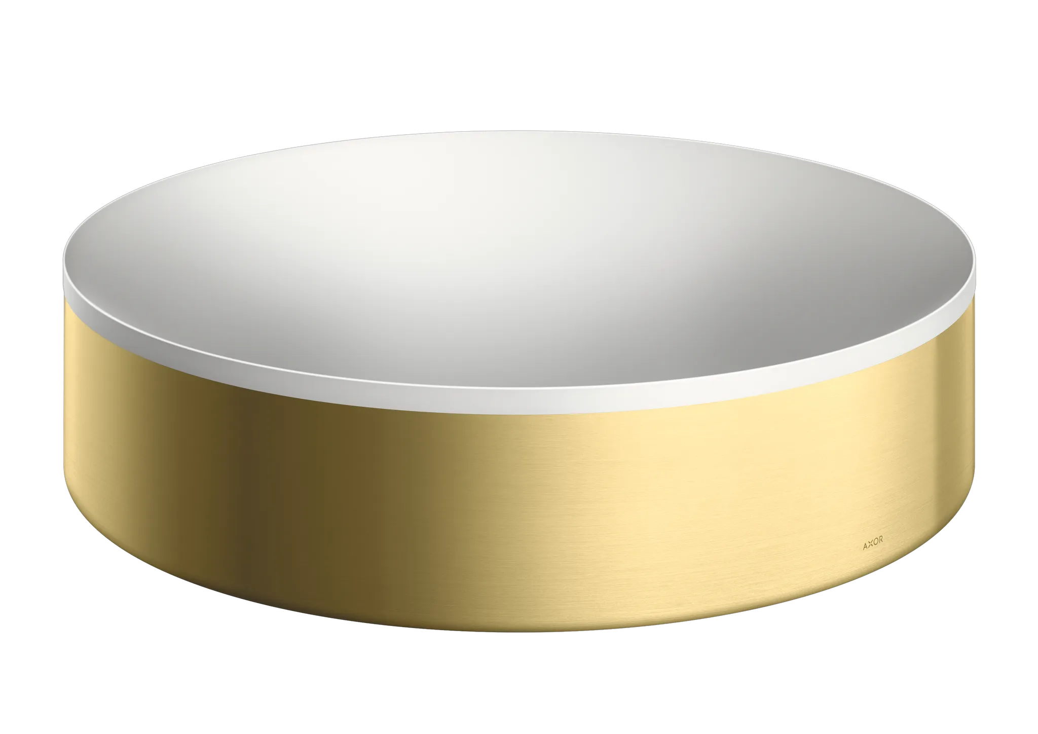Hansgrohe AXOR Suite Waschbecken & Badewannen Aufsatzwaschtisch 400, Brushed Brass