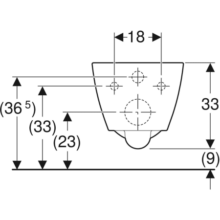 Wand-Tiefspül-WC mit verkürzter Ausladung „Smyle Square“ geschlossene Form 35 × 33 × 49 cm in weiß alpin, ohne Spülrand Wand-Tiefspül-WC mit verkürzter Ausladung „Smyle Square“ geschlossene Form 35 × 33 × 49 cm in weiß alpin, ohne Spülrand