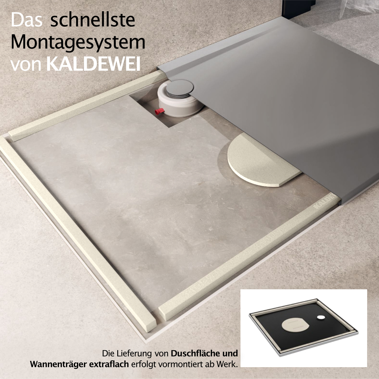 Kaldewei rechteck Duschwanne „Cayonoplan“ 750 × 900 mm mit Teilantislip, ohne Oberflächenveredelung, in schwarz Kaldewei rechteck Duschwanne „Cayonoplan“ 750 × 900 mm mit Teilantislip, ohne Oberflächenveredelung, in schwarz