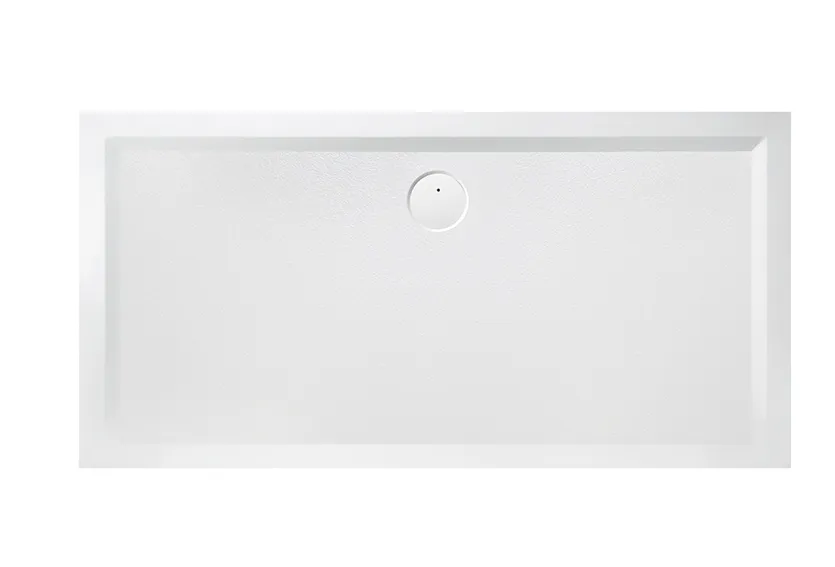 Duschwanne Muna 1900x1000x30 mm von Hoesch - Antirutsch, Solique Steingrau, 30 mm Höhe, 15 mm Tiefe