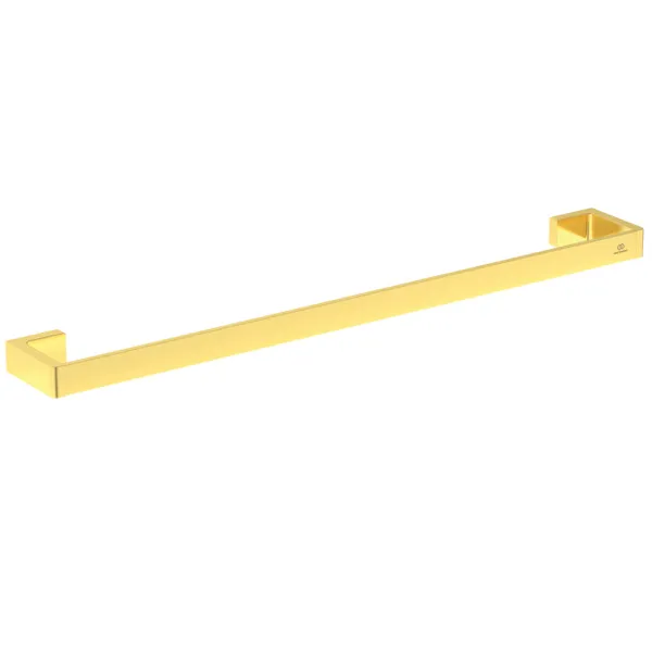 Handtuchstange Conca Cube, eckig, 600mm, Brushed Gold Handtuchstange Conca Cube, eckig, 600mm, Brushed Gold