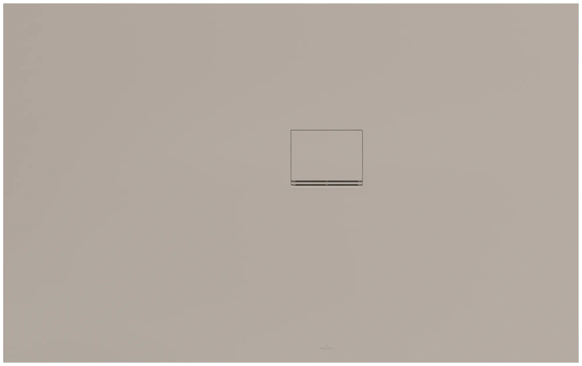 Villeroy & Boch Squaro Infinity Duschwanne UDQ1610SQI2RV, 1600x1000x40mm, Rechteck, Aufsatz, Eckmontage rechts, Flächenbündiger Einbau, Stone White