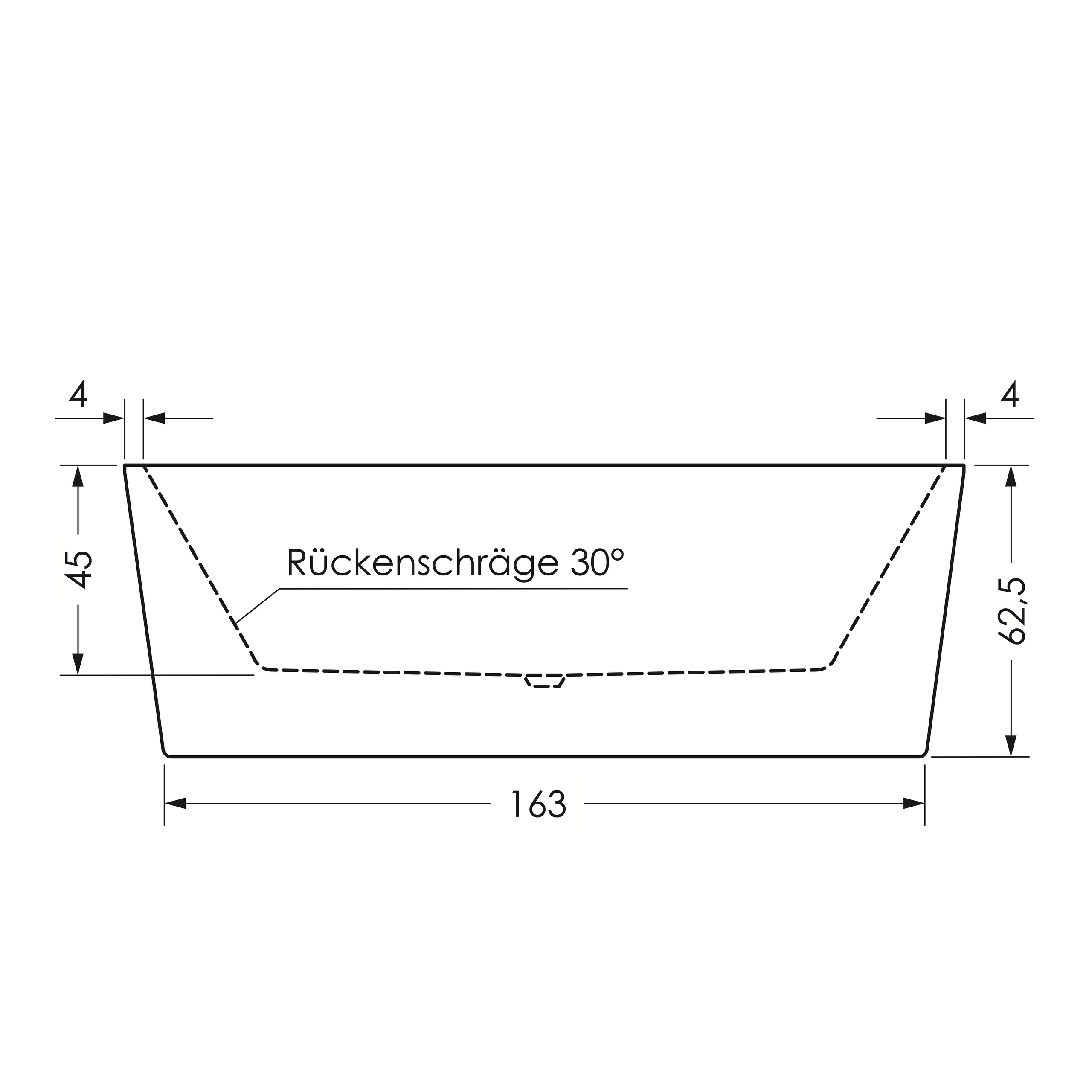 repaBAD Badewanne „Livorno Oval F“ freistehend oval 180 × 80 cm, Mittelablauf in Weiß