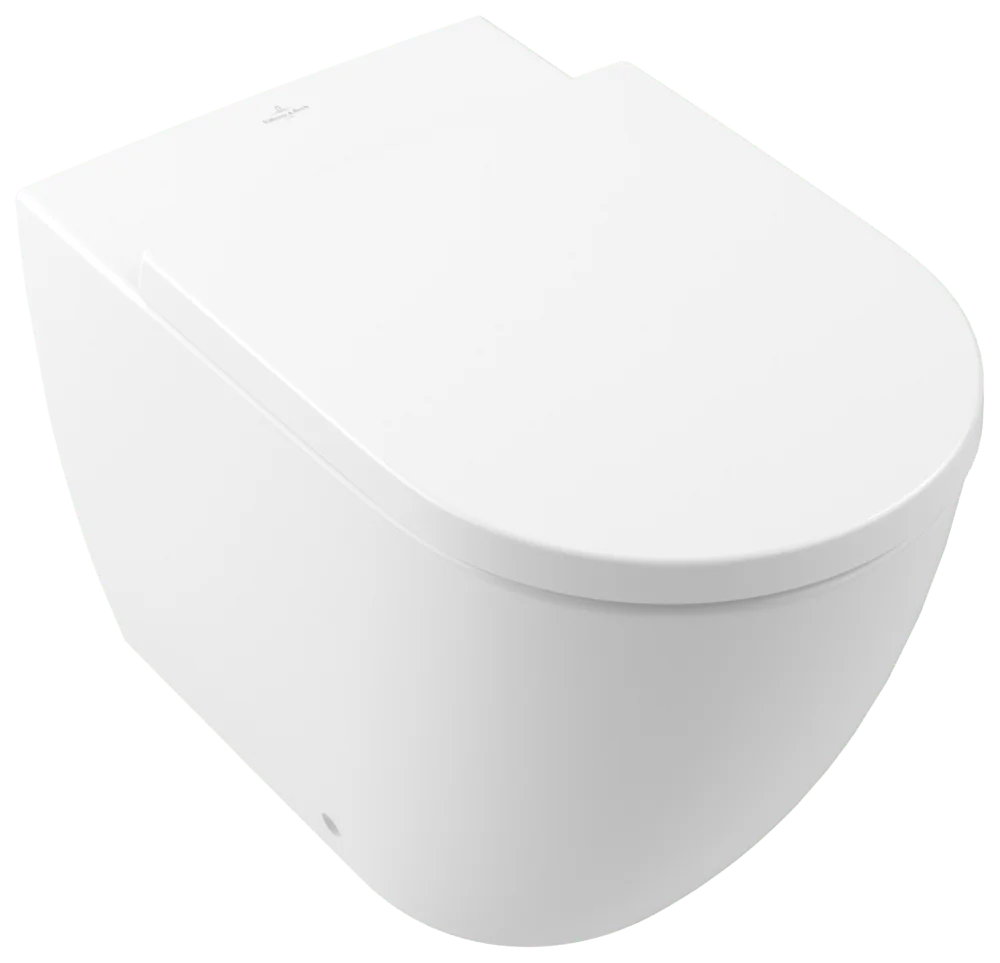 Villeroy & Boch Subway 3.0 Tiefspül-WC spülrandlos, oval, Stone White CeramicPlus, 400x370x595 mm Villeroy & Boch Subway 3.0 Tiefspül-WC spülrandlos, oval, Stone White CeramicPlus, 400x370x595 mm