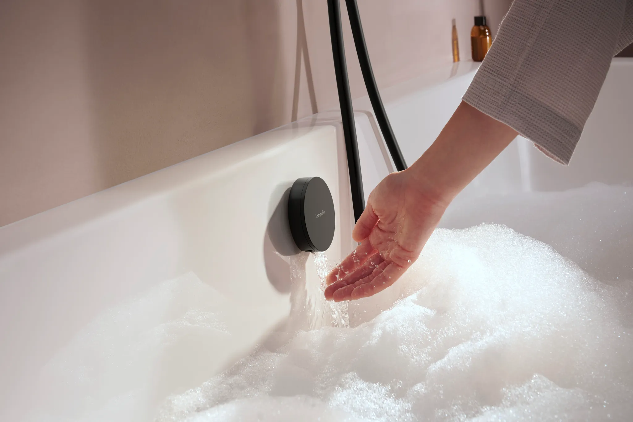 Hansgrohe Isiflex Brauseschlauch 1,25 m, mattschwarz Hansgrohe Isiflex Brauseschlauch 1,25 m, mattschwarz