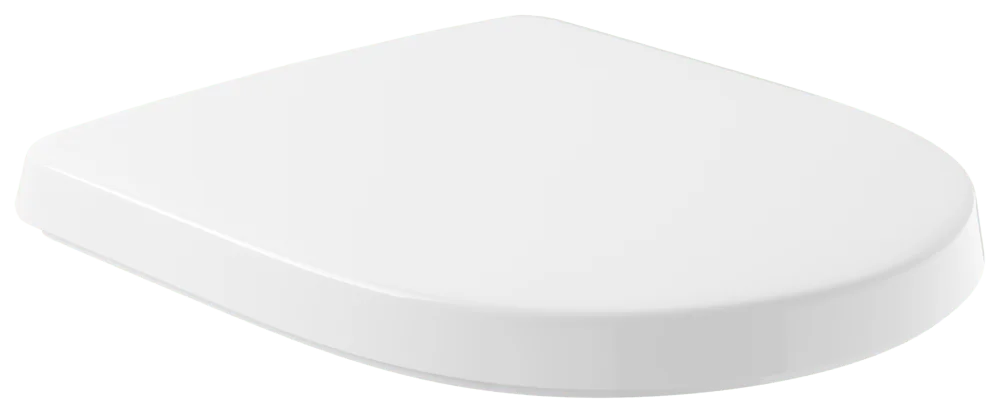 Villeroy & Boch WC-Sitz O.novo, oval, weiß Alpin, 368 x 423 mm, Höhe 51 mm