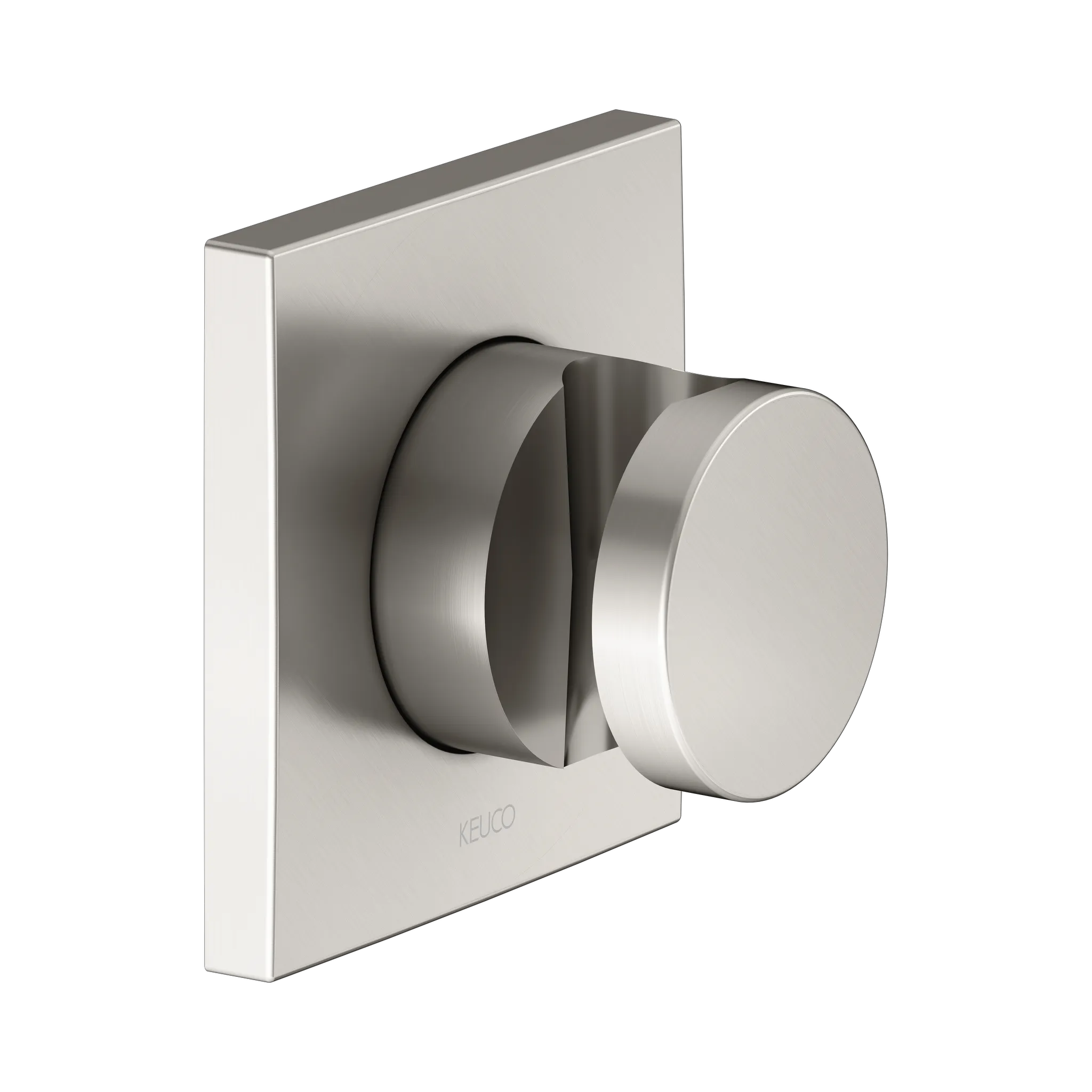 IXMO 59591050002 Wandbrausehalter eckig Nickel gebürstet
