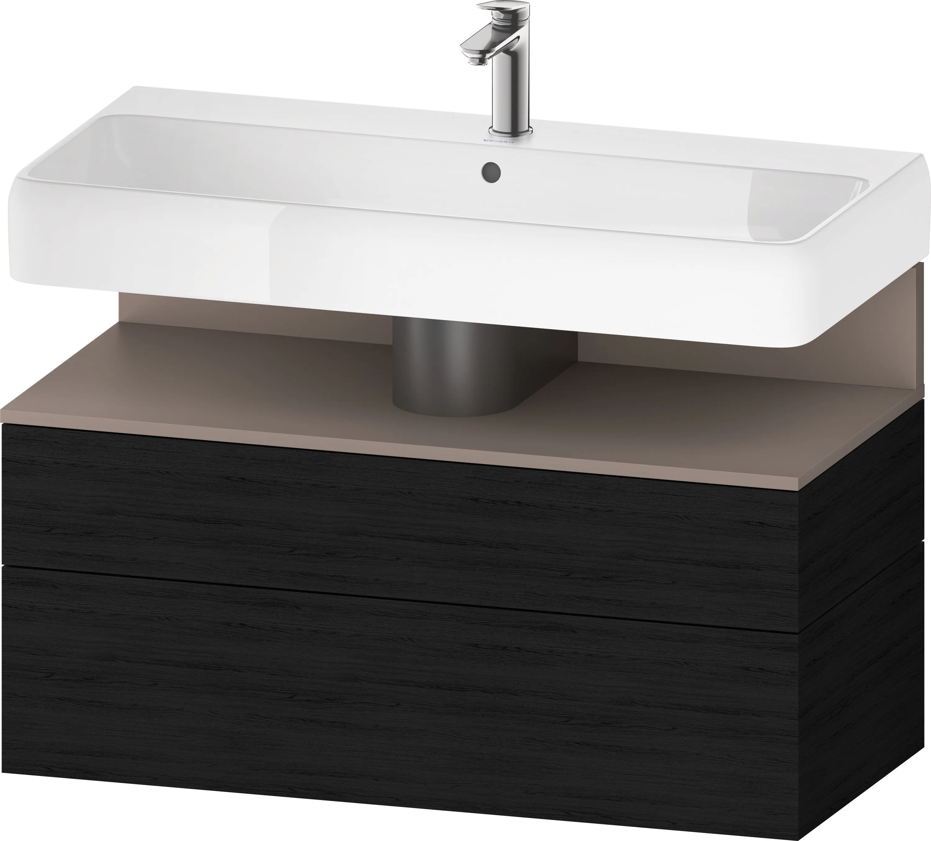 Duravit Waschtischunterschrank wandhängend „Qatego“ 99 × 59 × 47 cm in, mit Beleuchtung Duravit Waschtischunterschrank wandhängend „Qatego“ 99 × 59 × 47 cm in, mit Beleuchtung