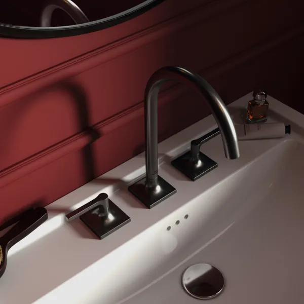 Waschtischarmatur Joy Neo ohne Ablaufgarnitur Ausladung 168mm Hebelgriffe Magnetic Grey Waschtischarmatur Joy Neo ohne Ablaufgarnitur Ausladung 168mm Hebelgriffe Magnetic Grey