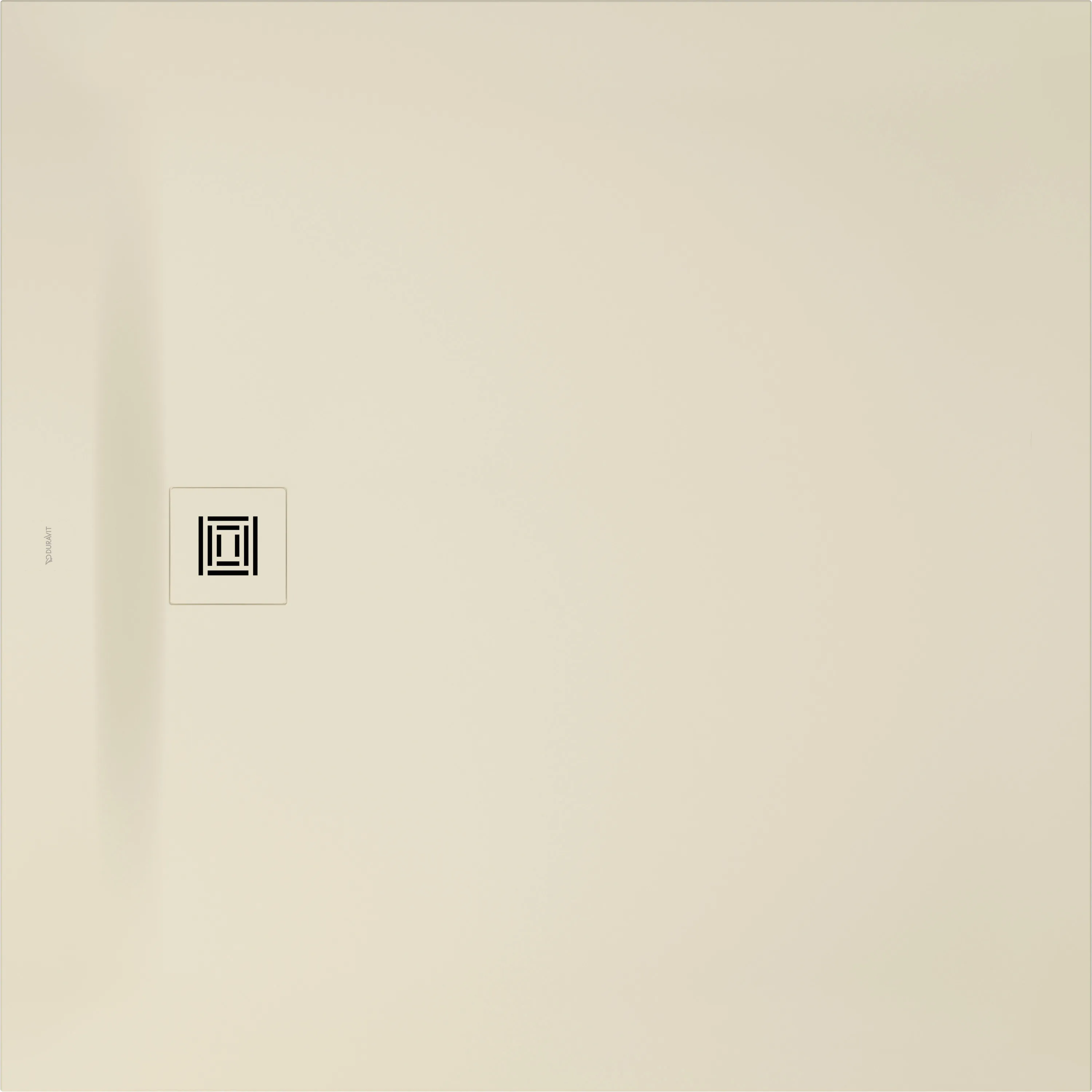 Duravit quadrat Duschwanne „Sustano“ 120 × 120 cm in Cream Matt