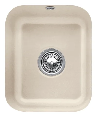 Villeroy & Boch Unterbau-Küchenspülbecken „Cisterna“ 45 370 × 435 × 200 mm in Almond