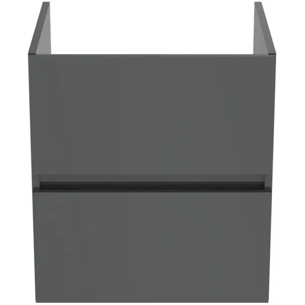 Ideal Standard Waschtischunterschrank „Eurovit+“ 50 × 55 × 44 cm Hochglanz grau lackiert Ideal Standard Waschtischunterschrank „Eurovit+“ 50 × 55 × 44 cm Hochglanz grau lackiert