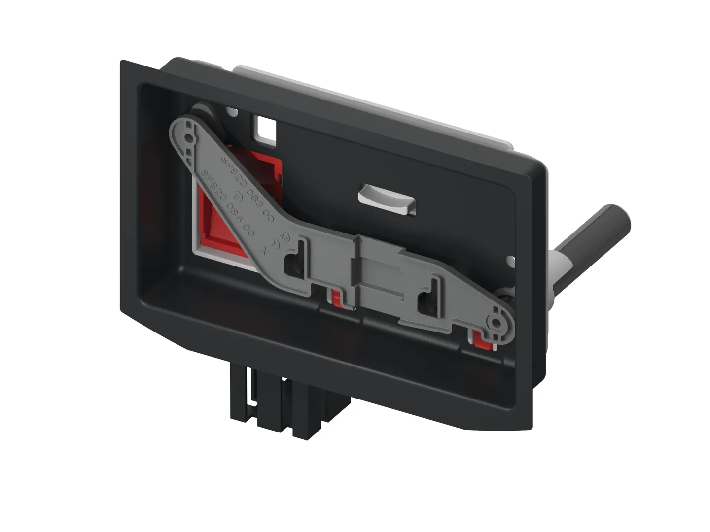 -Einwurfschacht II f. Reinigungstabs square II Metall/Glas und solid -Einwurfschacht II f. Reinigungstabs square II Metall/Glas und solid