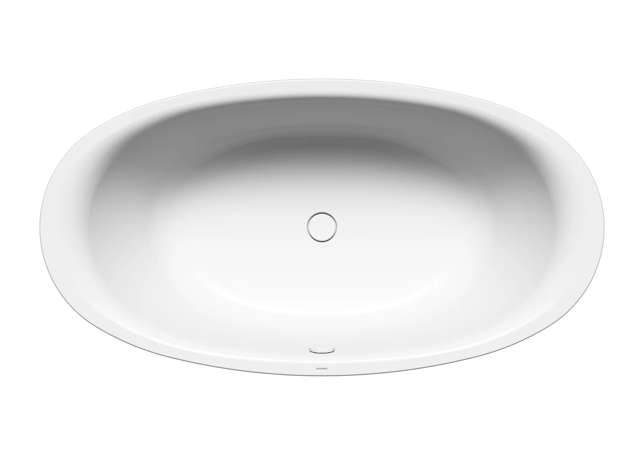 Kaldewei ELLIPSO DUO OVAL Badewanne, oval, 1900 x 1000 mm, alpinweiß