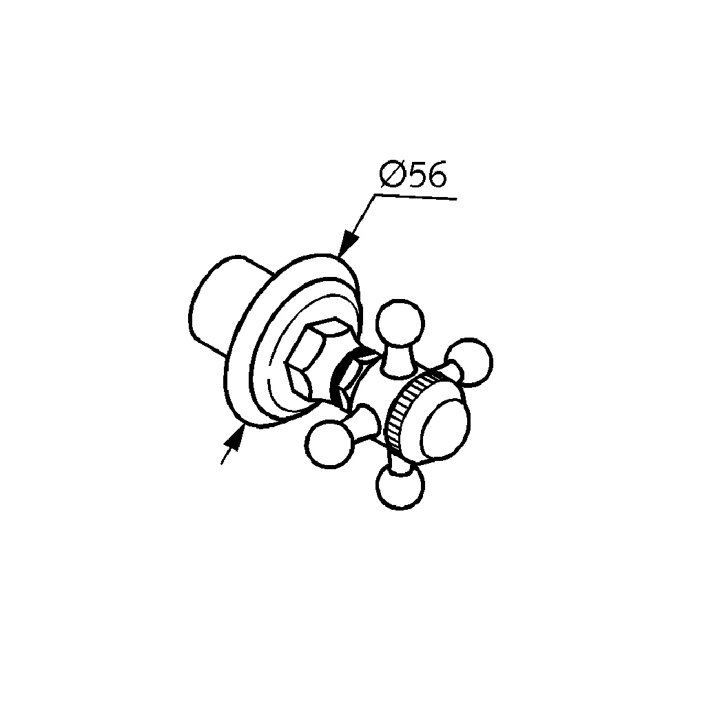 Kludi 1926 UP-Ventil Feinbau-Set Cold vergoldet Kludi 1926 UP-Ventil Feinbau-Set Cold vergoldet