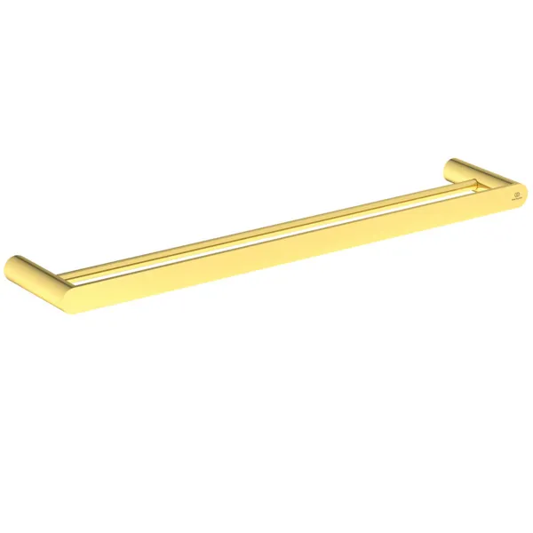 Ideal Standard Conca doppelte Handtuchhalter rund 600mm Brushed Gold