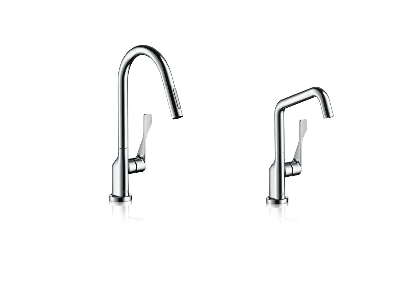 Hansgrohe Axor Citterio Einhebel-Küchenmischer 260 mit Schwenkauslauf, Chrom