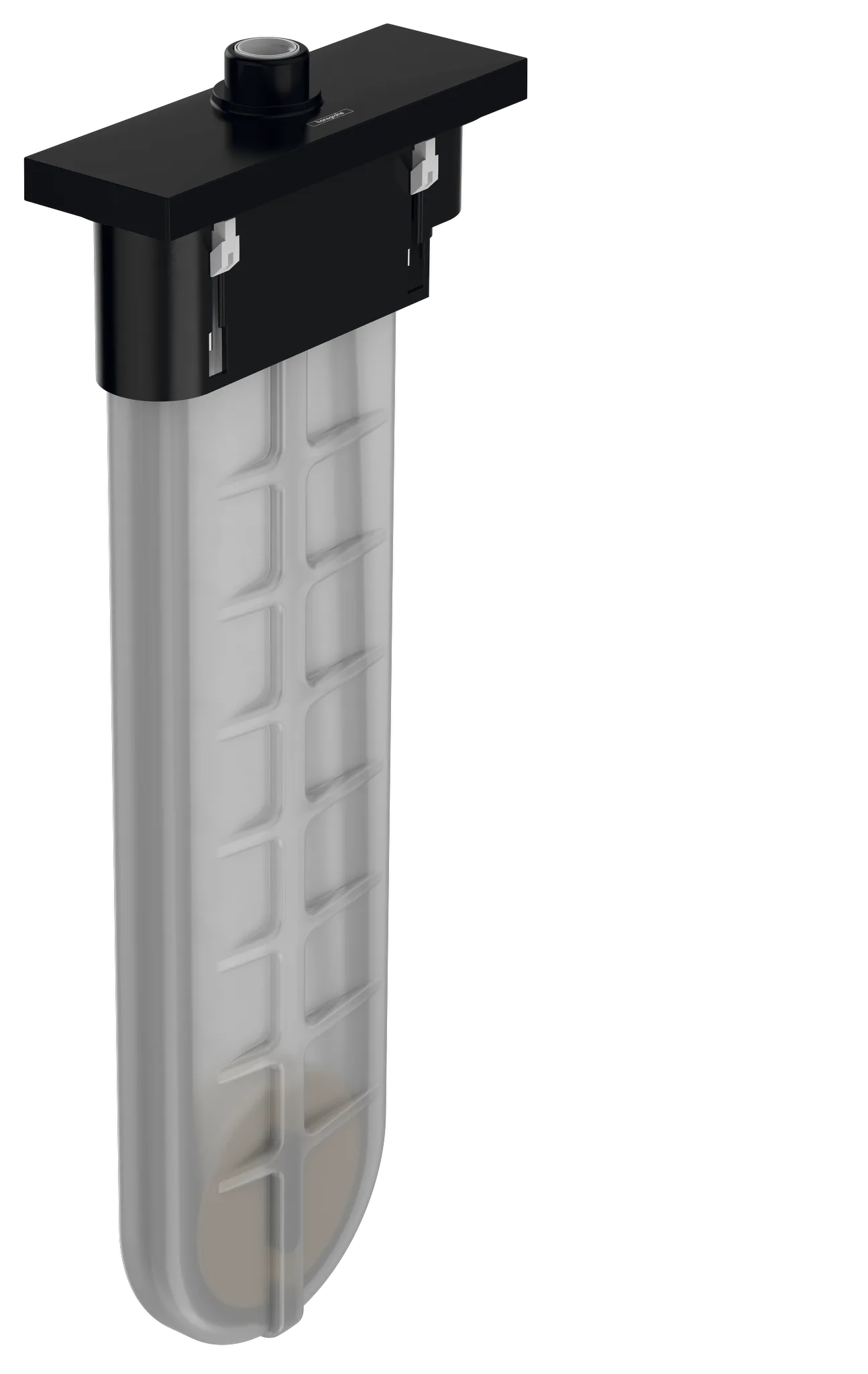 Hansgrohe sBox Fertigset eckig, Mattschwarz Hansgrohe sBox Fertigset eckig, Mattschwarz