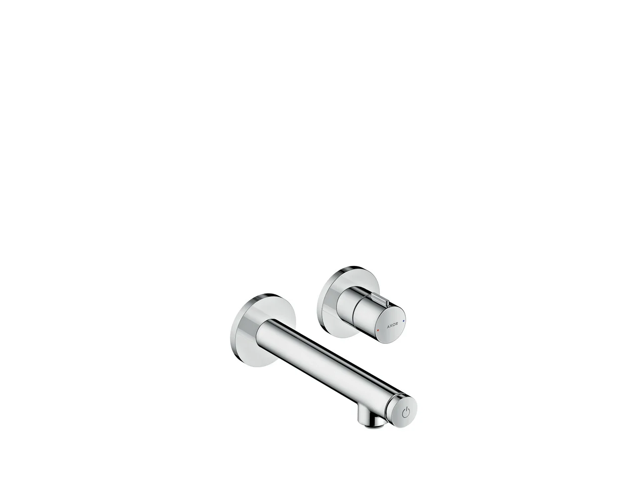 Hansgrohe AXOR Uno Waschtischmischer Unterputz, Chrom, Ausladung 158 mm, Zylindergriff, Normalstrahl, max. Durchfluss 5 l/min