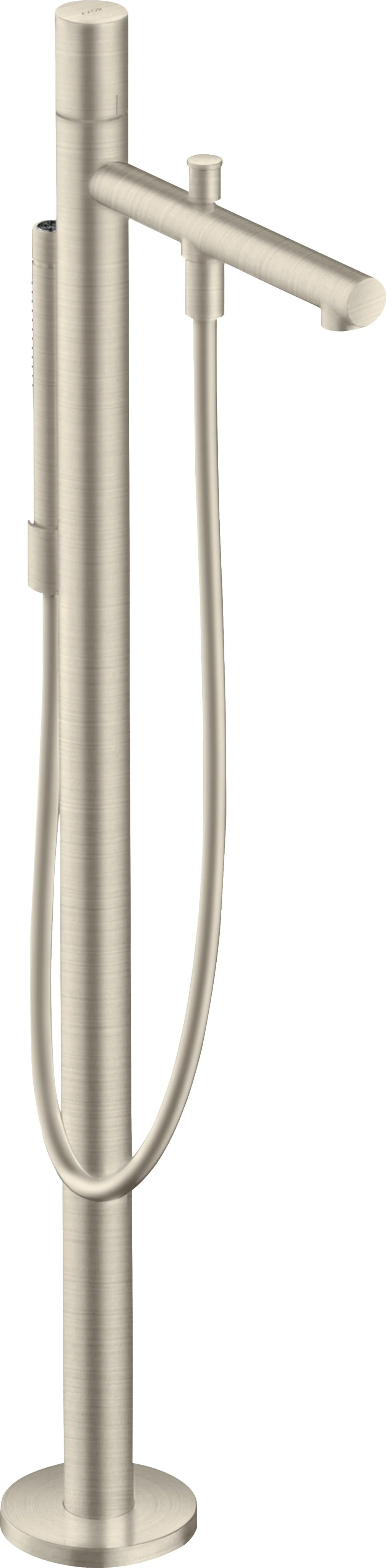 Hansgrohe AXOR Uno Einhebel-Wannenmischer bodenstehend, Brushed Nickel, Ausladung 244 mm Hansgrohe AXOR Uno Einhebel-Wannenmischer bodenstehend, Brushed Nickel, Ausladung 244 mm