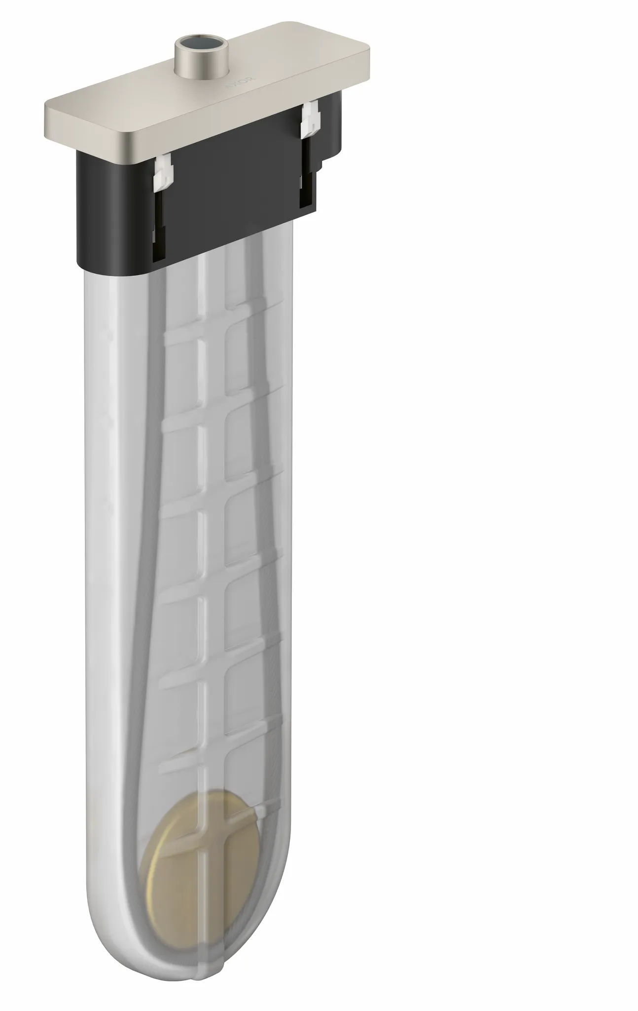 Hansgrohe sBox Axor Anschl/Halter Edelstahl Optic