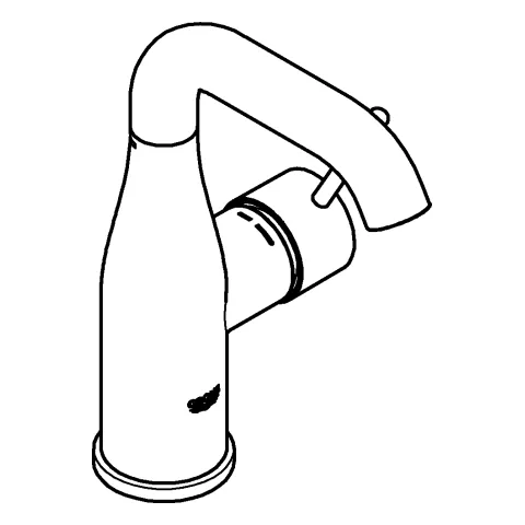 Grohe Essence Einhand-Waschtischbatterie M-Size, Einlochmontage, glatter Körper, schwenkbarer Auslauf, Professional Edition, chrom Grohe Essence Einhand-Waschtischbatterie M-Size, Einlochmontage, glatter Körper, schwenkbarer Auslauf, Professional Edition, chrom