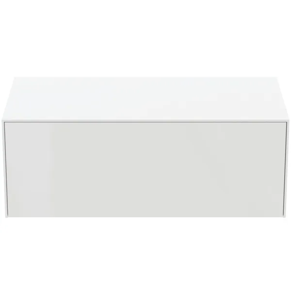 Ideal Standard Waschtischunterschrank „Conca“ 100,2 × 37 × 50,5 cm Weiß matt lackiert Ideal Standard Waschtischunterschrank „Conca“ 100,2 × 37 × 50,5 cm Weiß matt lackiert