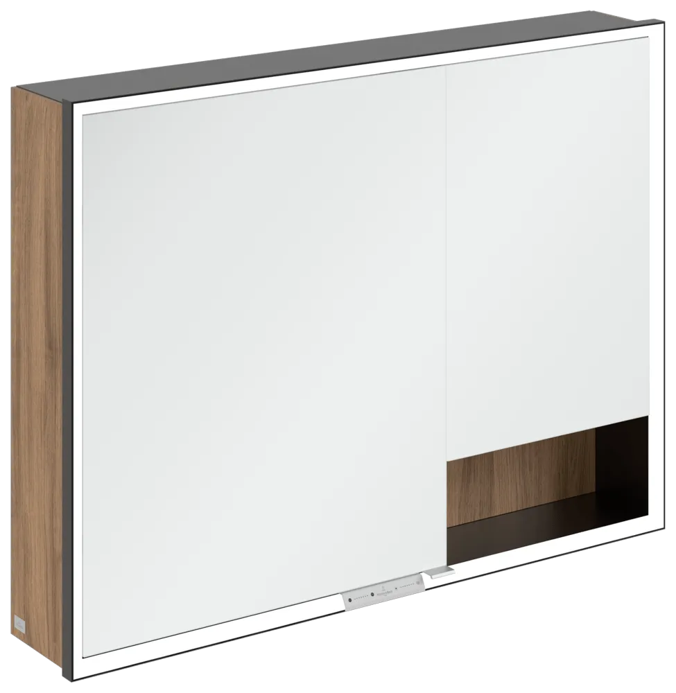Villeroy & Boch Aufputz-Spiegelschrank „My View+“ 1000 × 750 × 168 mm in Kansas Oak Villeroy & Boch Aufputz-Spiegelschrank „My View+“ 1000 × 750 × 168 mm in Kansas Oak