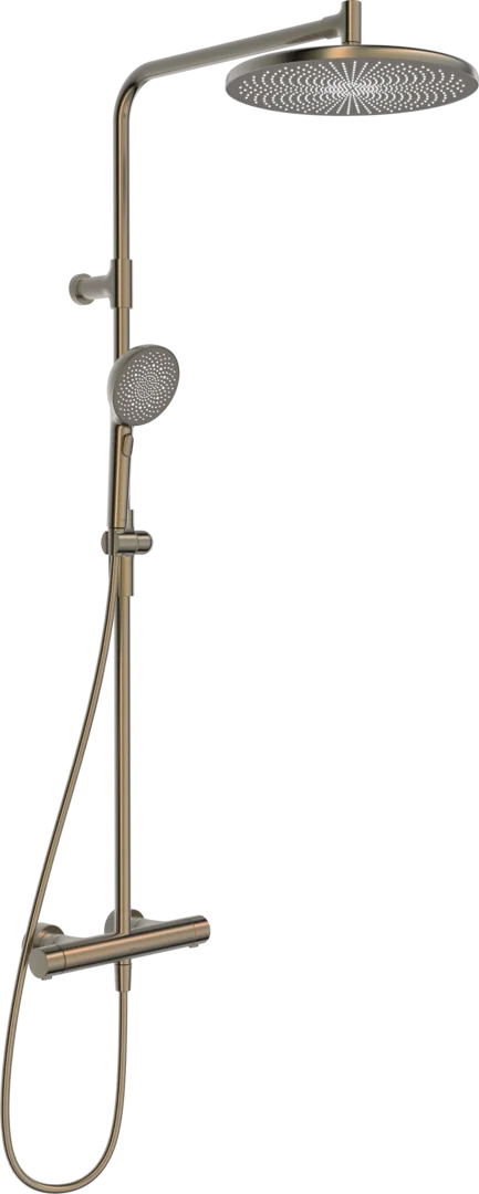 HansaAURELIA Regenbrause-Duscharmatur 4719 3-strahlig Bronze gebürstet HansaAURELIA Regenbrause-Duscharmatur 4719 3-strahlig Bronze gebürstet