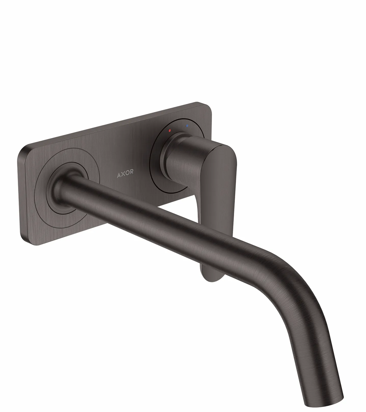 Hansgrohe AXOR Citterio M Einhebel-Waschtischmischer Unterputz Wandmontage Brushed Black Chrome Hansgrohe AXOR Citterio M Einhebel-Waschtischmischer Unterputz Wandmontage Brushed Black Chrome