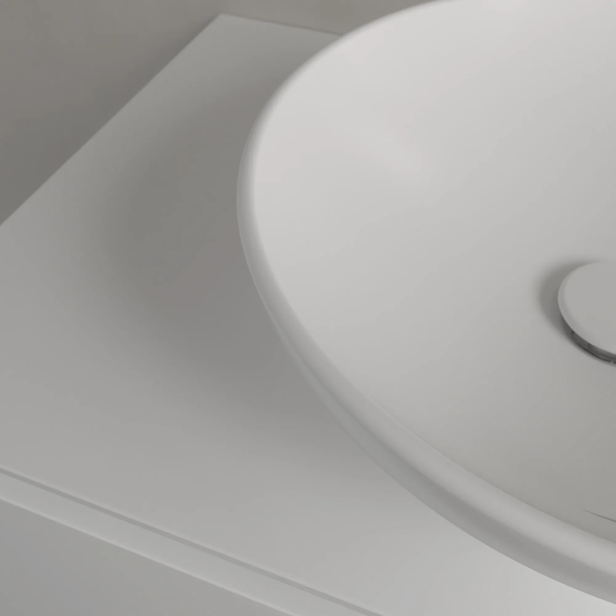 Villeroy & Boch Aufsatzwaschbecken Loop & Friends, 420x420x150 mm, Stone White CeramicPlus, TitanCeram, matt