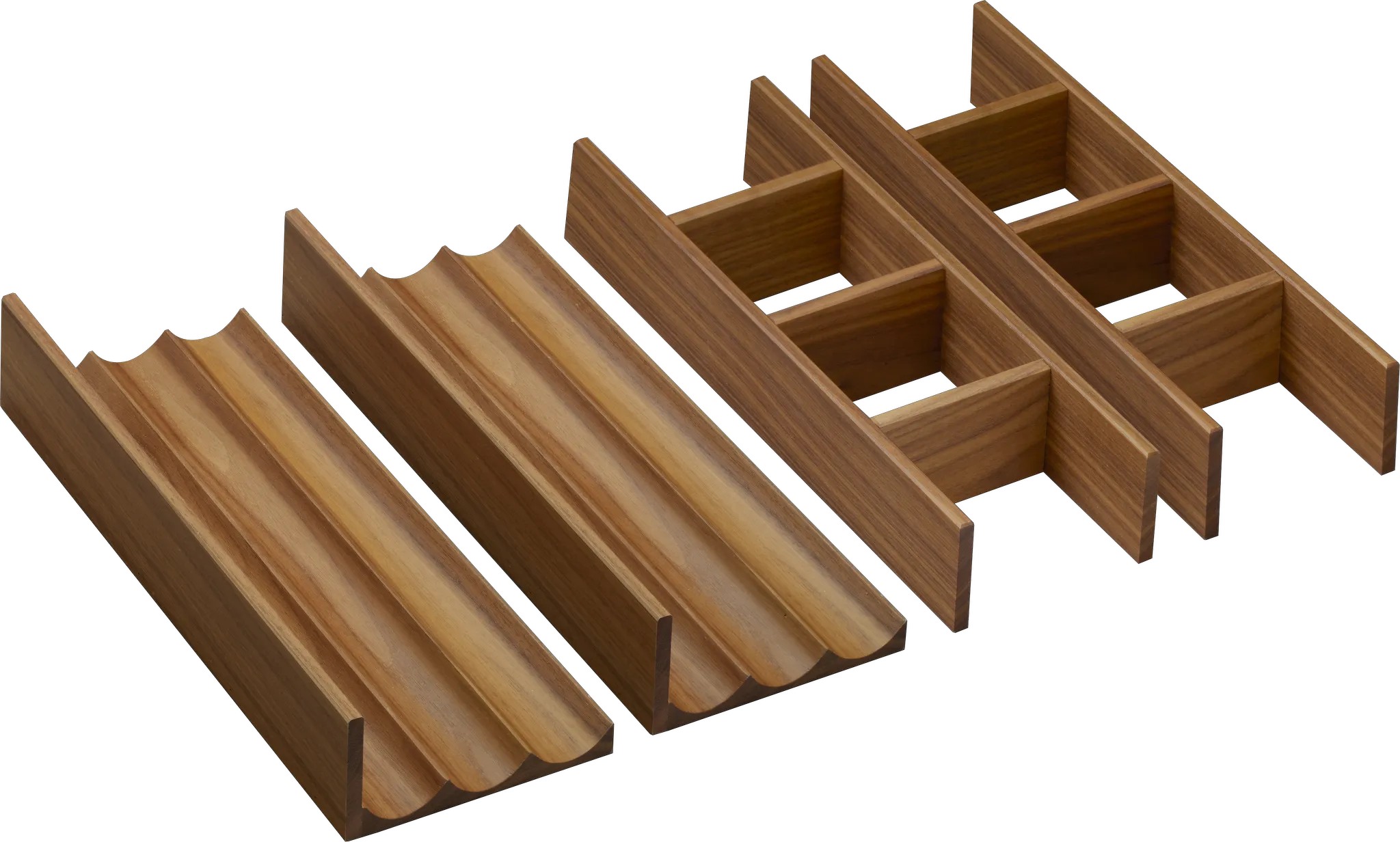 Hansgrohe IntraStoris Schubkasteninneneinteilung Set 320, Nussbaum Dunkel Hansgrohe IntraStoris Schubkasteninneneinteilung Set 320, Nussbaum Dunkel