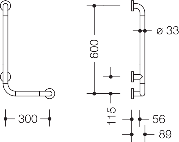 HEWI Haltegriff „Serie 801“