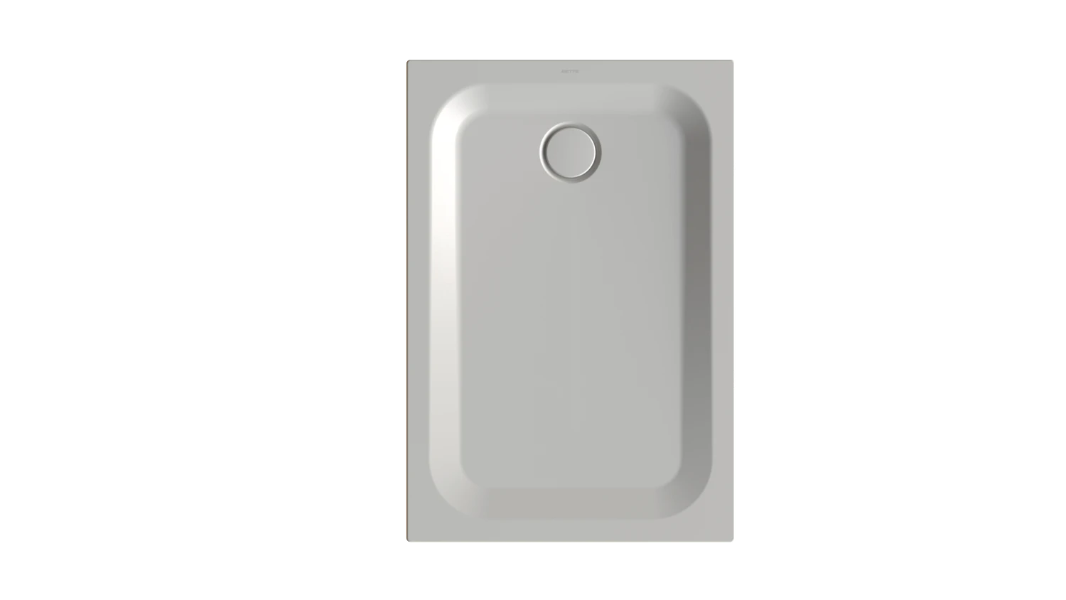 Bette rechteck Duschwanne „BetteUltra“ 1100 × 750 mm ohne Oberflächenbeschichtung, ohne Oberflächenveredelung, ohne Wannenträger, in Dust
