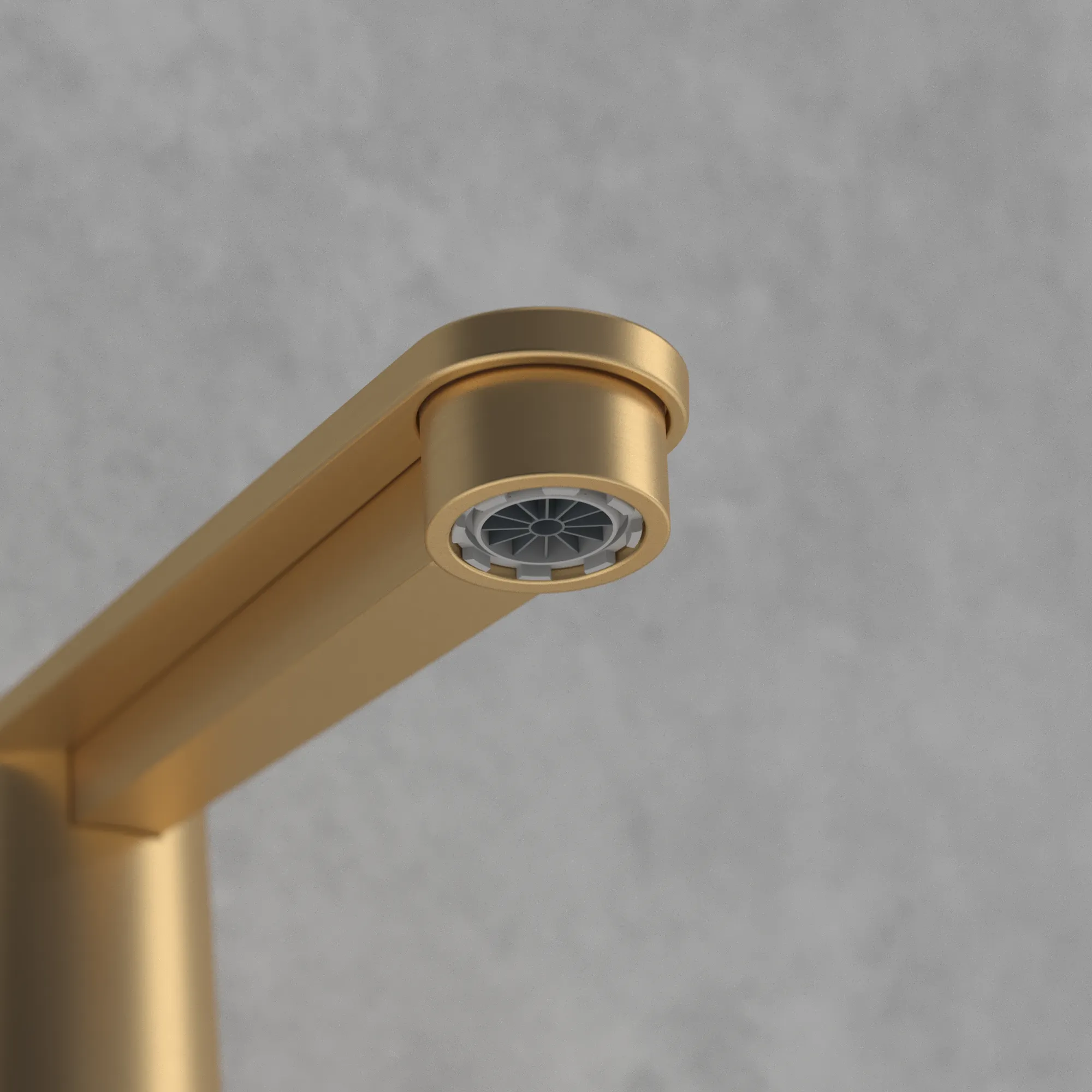 Villeroy & Boch Conum Dreiloch-Waschtischarmatur, Brushed Gold, 440 x 165 x 144 mm, Keramikkartusche, Laminarstrahl, SmartPressure Villeroy & Boch Conum Dreiloch-Waschtischarmatur, Brushed Gold, 440 x 165 x 144 mm, Keramikkartusche, Laminarstrahl, SmartPressure