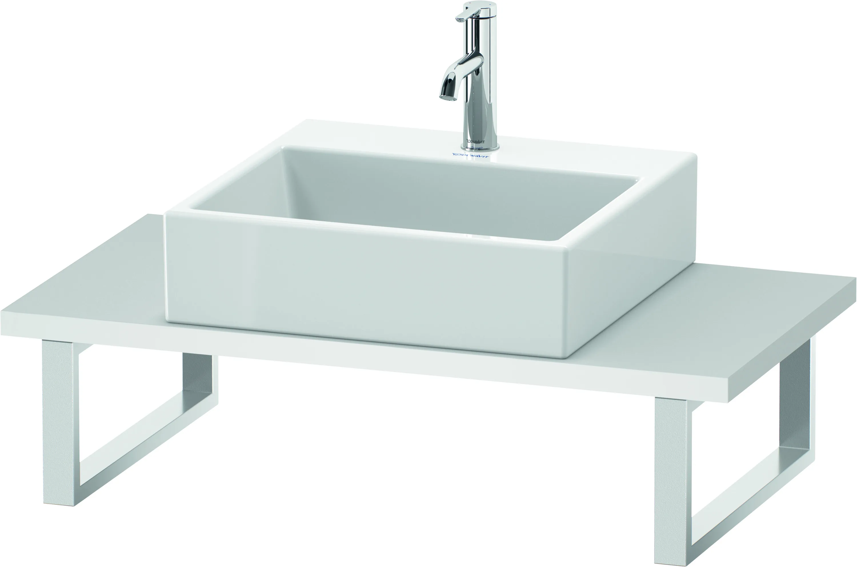 Duravit Konsole „DuraStyle“, mittig in Weiß Matt Duravit Konsole „DuraStyle“, mittig in Weiß Matt