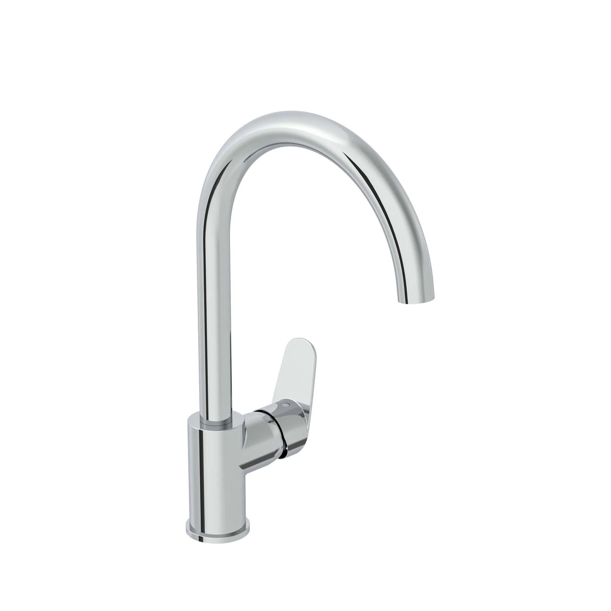 VitrA Flow Round Einhebel-Spültischmischer, 35 cm, Chrom VitrA Flow Round Einhebel-Spültischmischer, 35 cm, Chrom