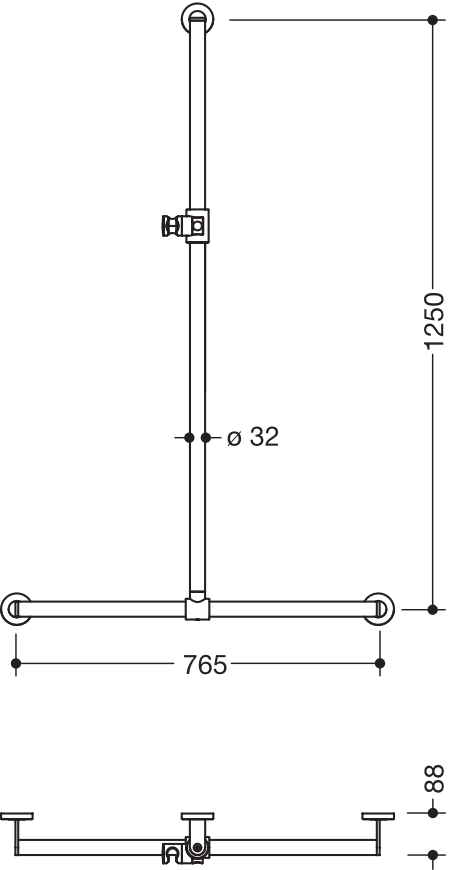 HEWI Haltegriff „System 900“